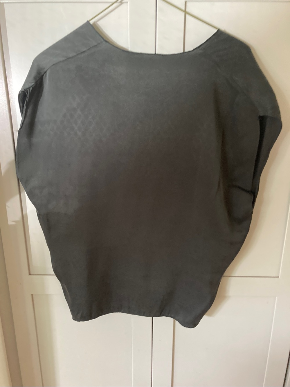 Ruti All Day Washable Black Silk Top - Picture 6 of 8